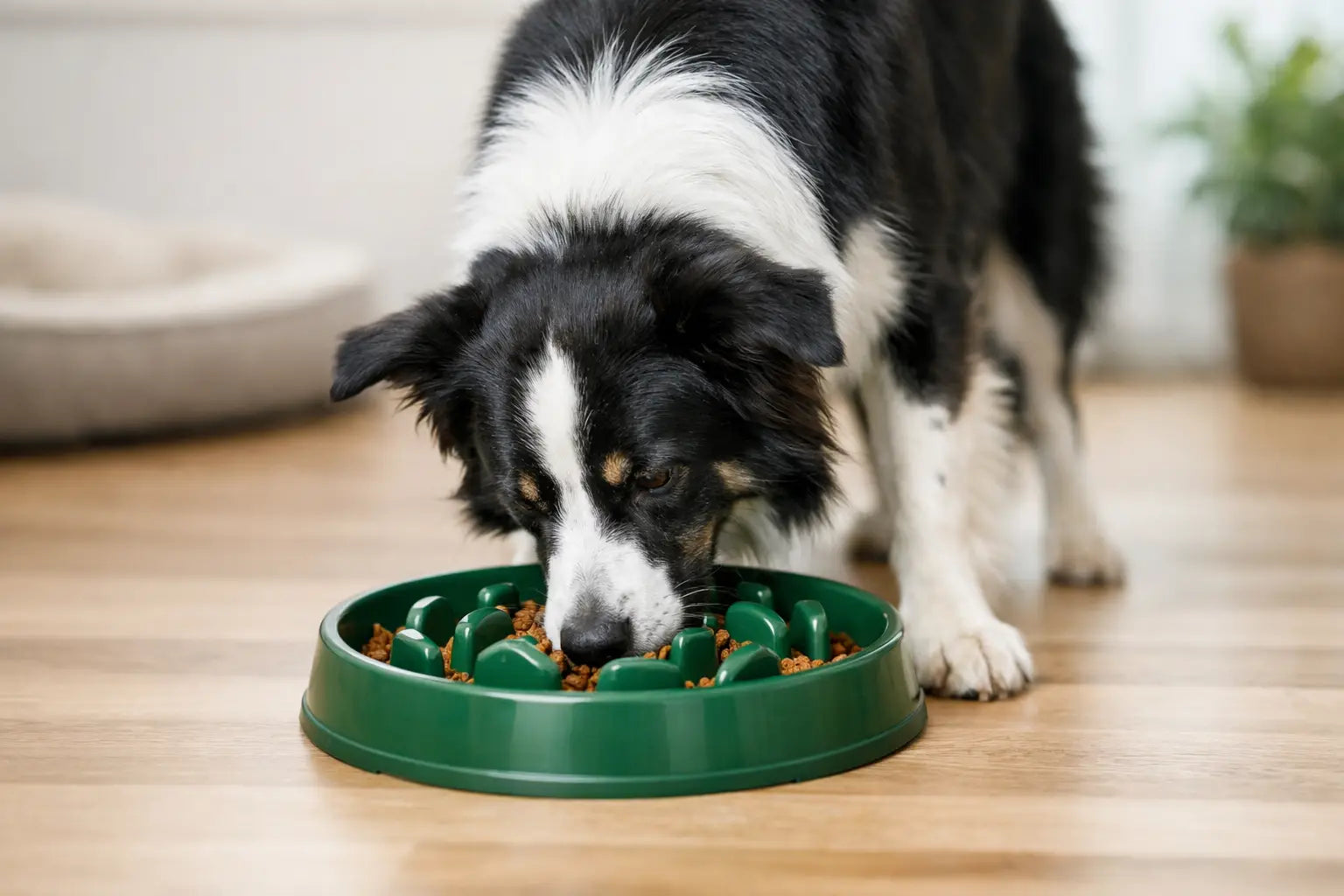 Slow Feeder Napf für Hunde: Ruhiger fressen