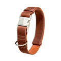 Karlie Buffalo Ultra Halsband - Braun/Hellbraun - 15 mm / 30-45 cm