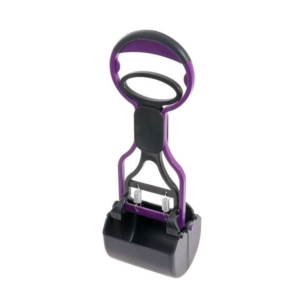 Karlie Swifty Scoop n Go Kotaufheber - Schwarz/Lila - 28 x 9 cm