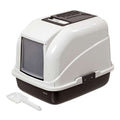 Karlie K-Cat 4 Katzentoilette mit Dach - Anthrazit