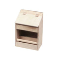 Karlie Flamingo Futterkrippe aus Holz für Vögel - 16 cm