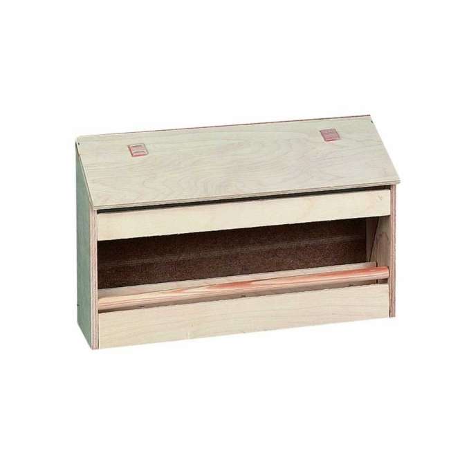 Karlie Flamingo Futterkrippe aus Holz für Vögel - 36 cm