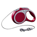 Flexi VARIO Seil-Roll-Leine - Größe XS, 3m/bis 8kg - Rot