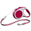 Flexi VARIO Seil-Roll-Leine - Größe S, 8m/bis 12kg - Rot