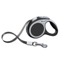 Flexi VARIO Gurt-Roll-Leine - Größe XS, 3m/bis 12kg - Anthrazit