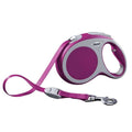 Flexi VARIO Gurt-Roll-Leine - Größe L, 5m/bis 60kg - Pink
