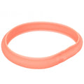 Trixie Flash Leuchtband USB - extra breit - koralle / 70 cm