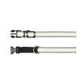 Trixie Flash + Reflect Halsband - Schwarz - M-L: 40-55 cm