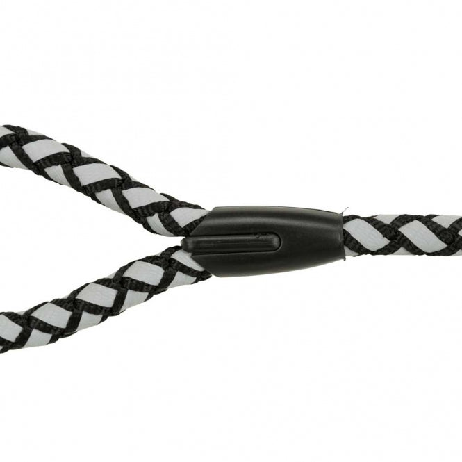 Trixie Cavo Reflect Leine - 1 m - Schwarz / S-M