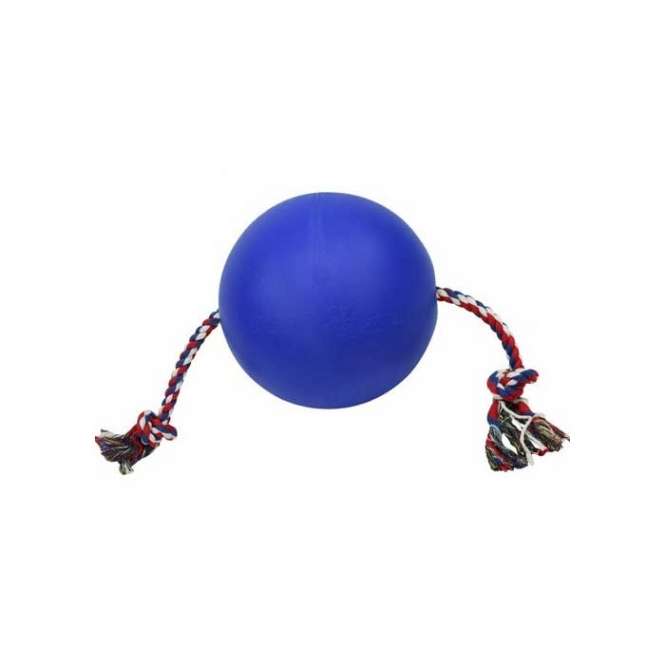 Tuggo Teeny Tiny Ball - 4 Inch (ca. 10 cm) - von Tigern getestet! - Blau