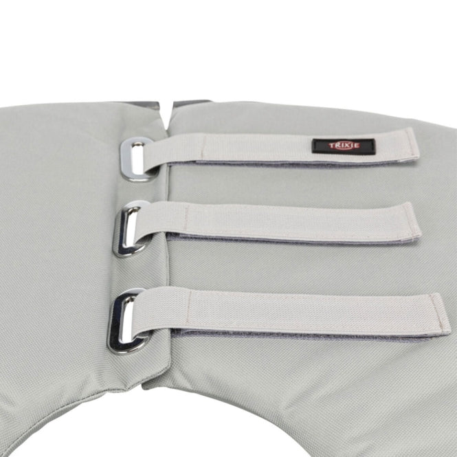 Trixie Schutzkragen - grau - L-XL / 53–56 cm