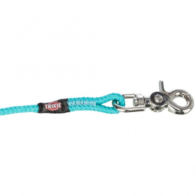Trixie Schleppleine, rund aus Segeltau mit Trigger Snap Hook - ozean - 15 m