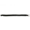 Trixie Premium Halsband, extra breite Neopren Polsterung - schwarz/grafit - 27-35 cm/10 mm