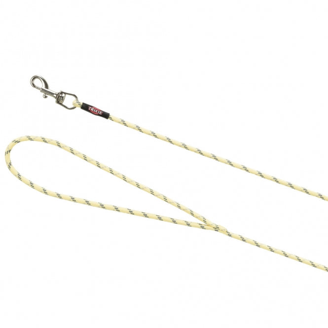 Trixie Junior Welpen-Schleppleine, rund - Gelb / 8m, ø 4mm