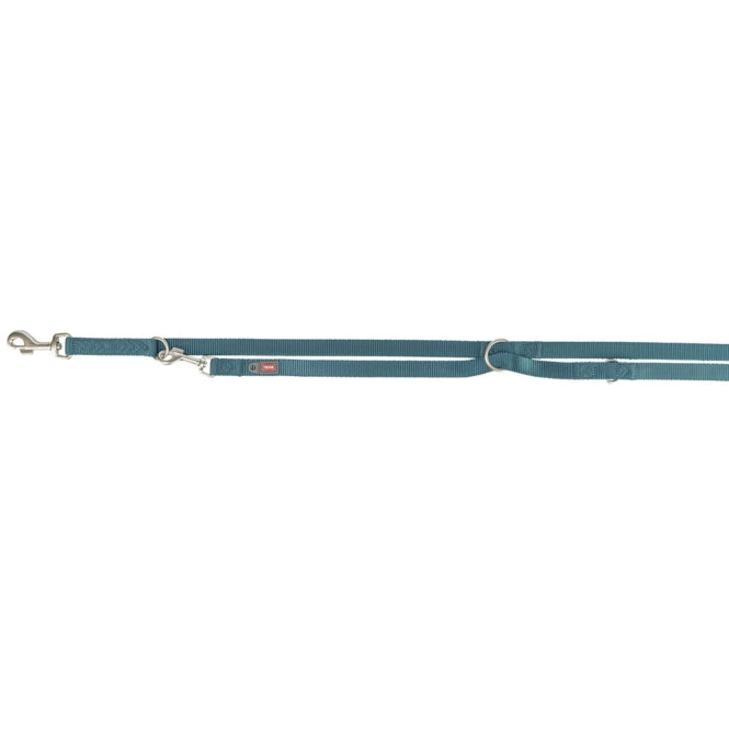 Trixie Premium Verlängerungsleine - petrol - 2,00 m/20 mm