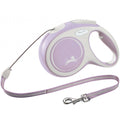 FLEXI Rollleine New COMFORT Seil - 8m, bis 20kg - rosa