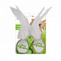 All for Paws Green Rush Feather Ball - 2er Pack