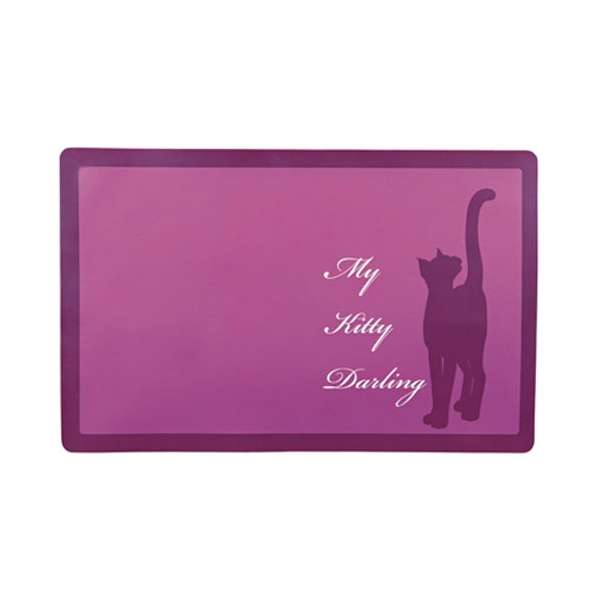Trixie Napfunterlage Kitty Darling - Violett