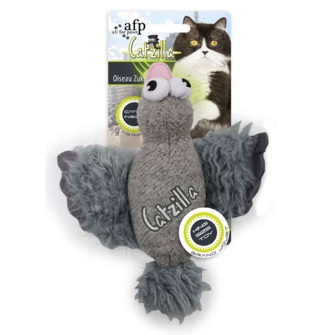 All for Paws Catzilla Zuka Bird extra großes Katzenspielzeug