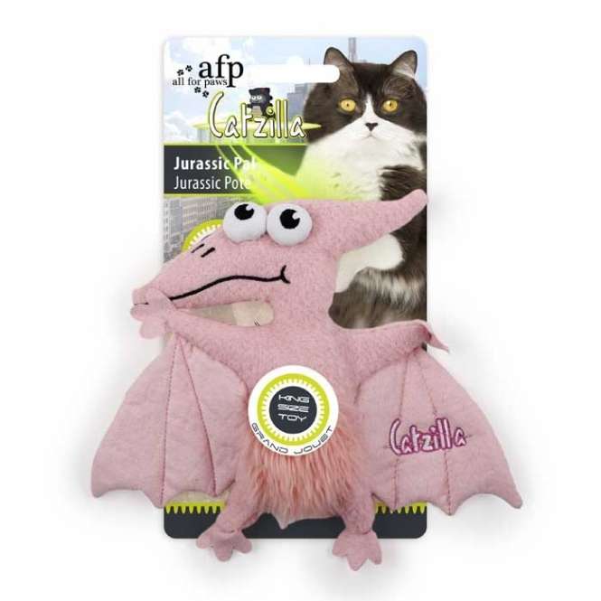 All for Paws Catzilla Jurassic Pal extra großes Katzenspielzeug