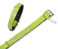 Karlie VINTAGE Strass Halsband 3-reihig - Kiwi - 30 mm, 50 cm