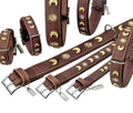 Karlie BUFFALO DECO Halsband MOND - Braun - 30 mm, 55 cm
