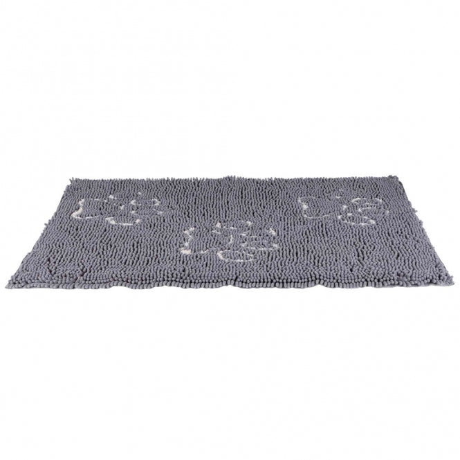 Trixie wasserfeste Schmutzfangmatte - grau - 80 x 55 cm
