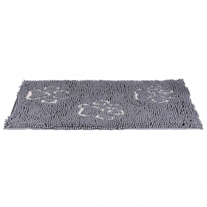 Trixie wasserfeste Schmutzfangmatte - grau - 80 x 55 cm