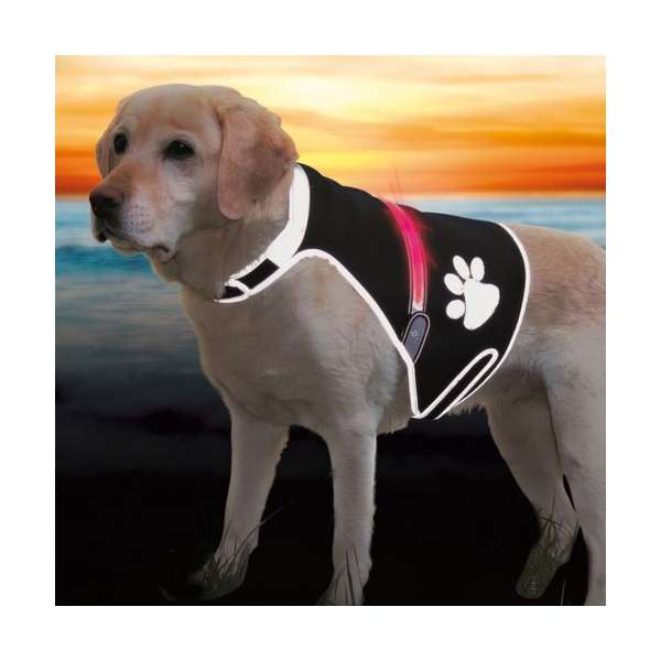 Trixie Flash Sicherheitsweste für Hunde - S