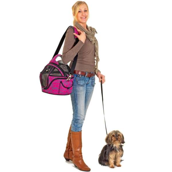Karlie Tragetasche Shopper De Luxe - Größe M - Blau