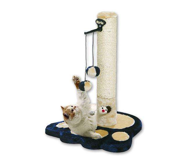 Karlie TREND LINE Kratzbaum KITTY KIDZ 2 - Blau