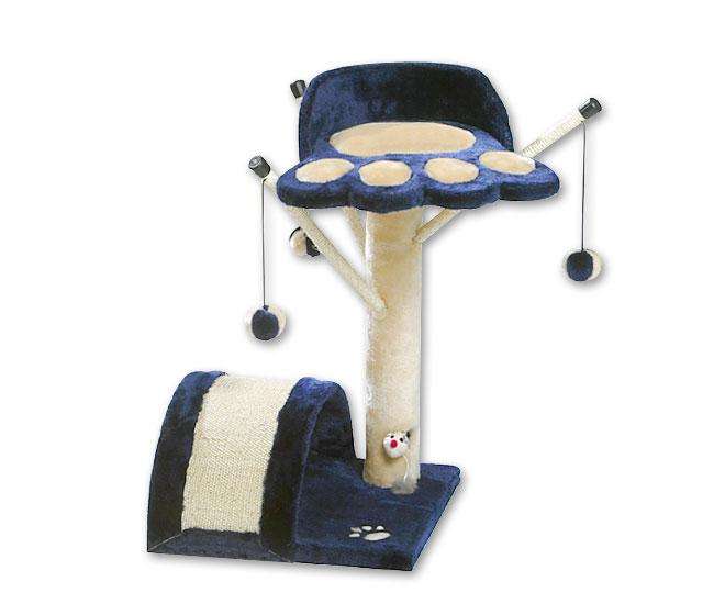 Karlie TREND LINE Kratzbaum KITTY KIDZ 3 - Blau
