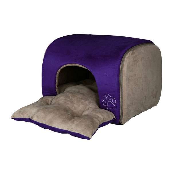 Trixie Kuschelhöhle Hollis - 43 x 32 x 36cm - Sand/Dunkelbraun