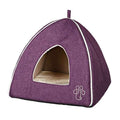 Trixie Kuschelhöhle Pyra - 38 x 35 x 38 cm - lila/grau
