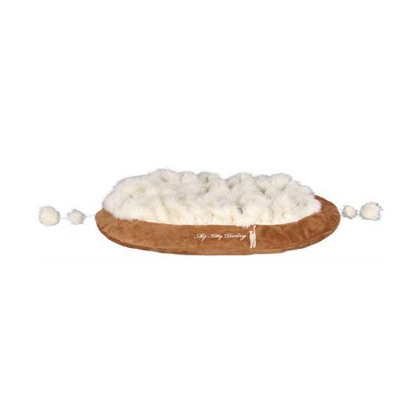 Trixie Kuschelkissen Kitty Darling - Hellbraun/Creme