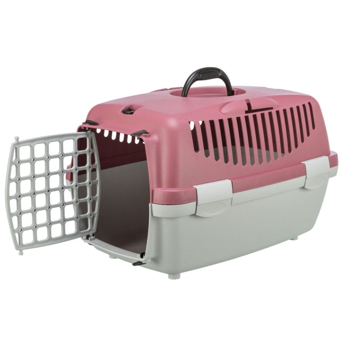 Trixie Transportbox Capri I - hellgrau/altrosa