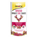 GimCat Superfood Immunity Duo-Snacks mit Wildgeschmack und Kaktusfeige, 40 g