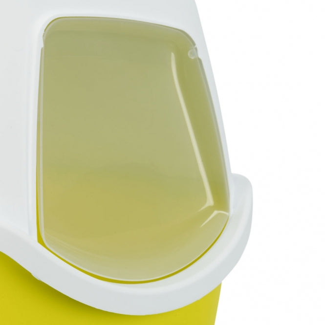 Trixie Katzentoilette Vico - lime/weiß