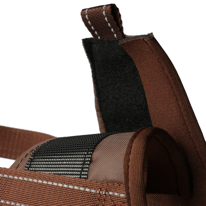 EBI Netz-Maulkorb - braun - XL - 16-44cm / Ø19-24cm