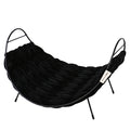 D&D Katzenbett Baily Fleece - schwarz - 40x35x20cm