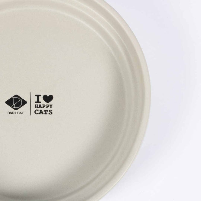 D&D Trinknapf ACE - beige - 1250ml - 25x25x4,5cm
