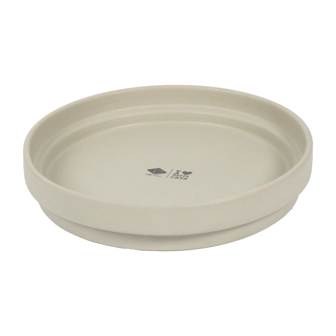 D&D Trinknapf ACE - beige - 1250ml - 25x25x4,5cm