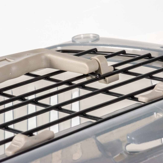 EBI Transportbox Adventurer - transparent/grau - 57x38x38cm - max. 12kg