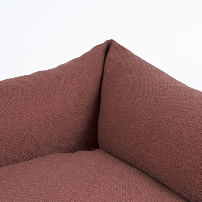 D&D Hundebett Eden - maroon - 90x70x22cm