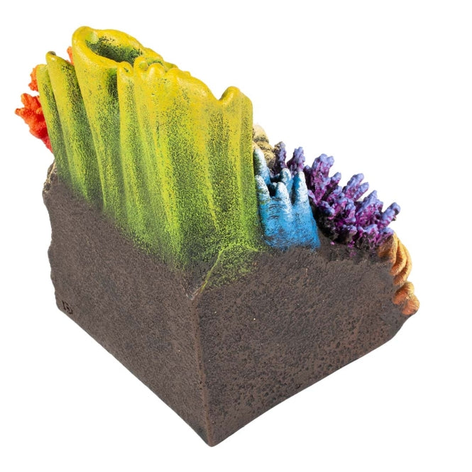 Aqua Della Korallenhöhle Ecke - 22x16x25cm