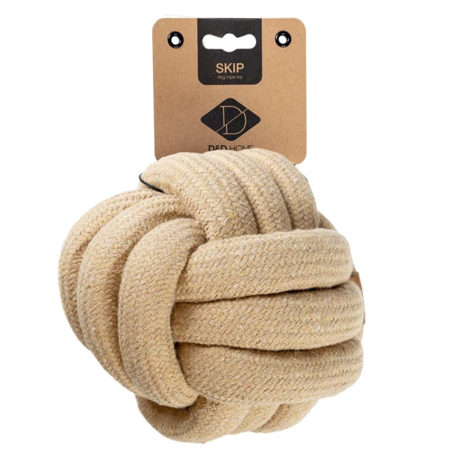 D&D Baumwollspielzeug Skip - sand - 15x15x15cm