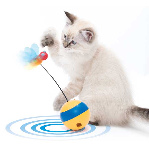 CATIT Tumbler Bee Laser-Spielzeug