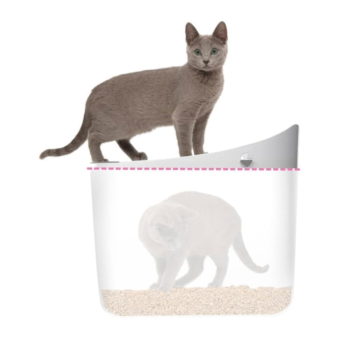 Catit Pixi Katzentoilette - grau