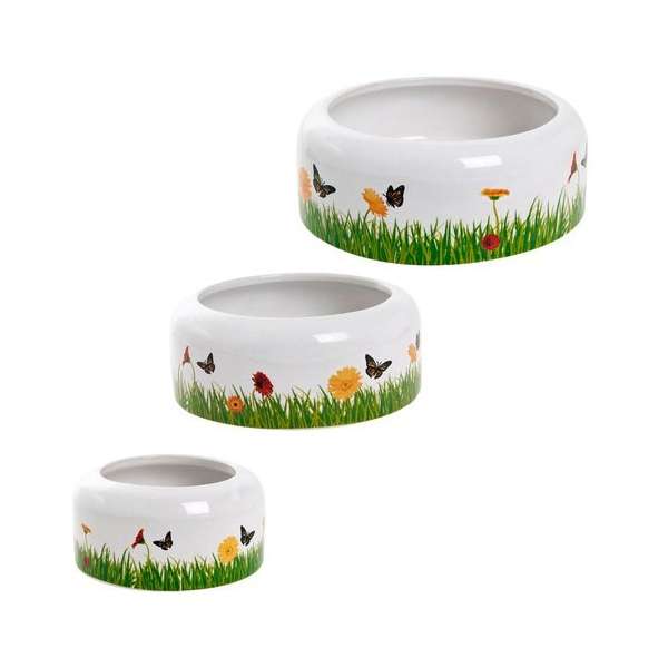 Karlie Keramiknapf Frühlingswiese - 180 ml