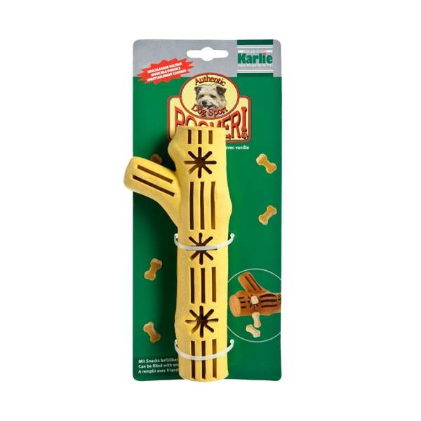 Karlie Boomer Vollgummi-Stock mit Snackfächern - 12,5 cm